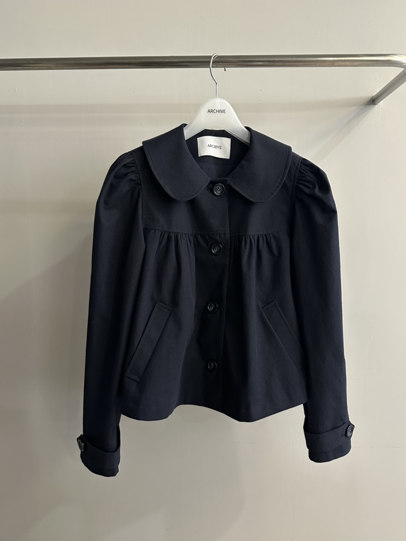 ARCHIVE-P韓國代購女裝新品26春夏時尚推薦職業夾克褶皺ARCHIVE-P夾克圖色2