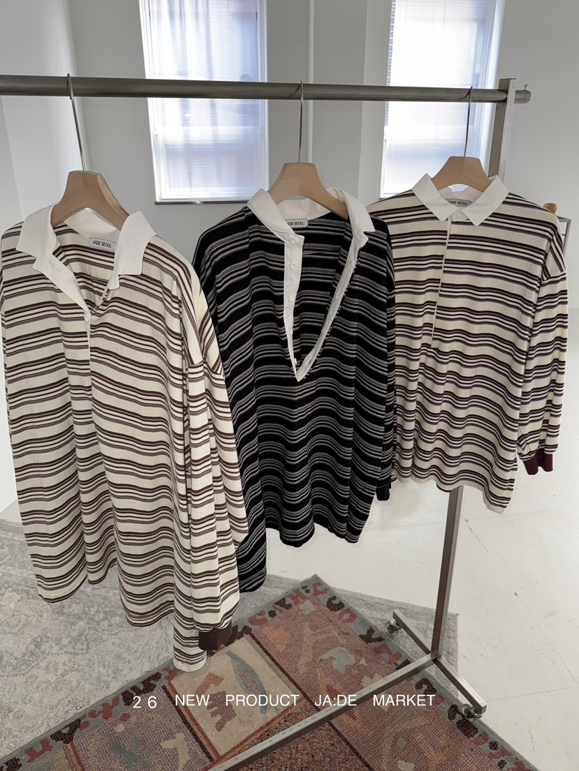 JADEMARKET韓國東大門直郵女士新款26春夏熱賣襯衫蕾絲衫JADE MARKET襯衫/蕾絲衫圖色3左三色