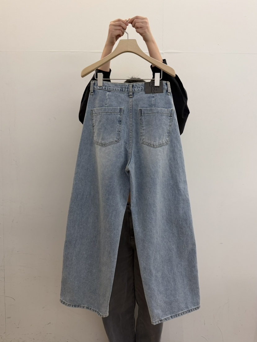 TAUPE韓國直郵實拍女士新款職業時尚人氣26春夏休閑牛仔褲TAUPE牛仔褲