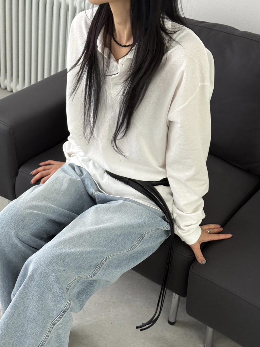 TAUPE韓國直郵實拍女士新款職業時尚人氣26春夏休閑牛仔褲TAUPE牛仔褲