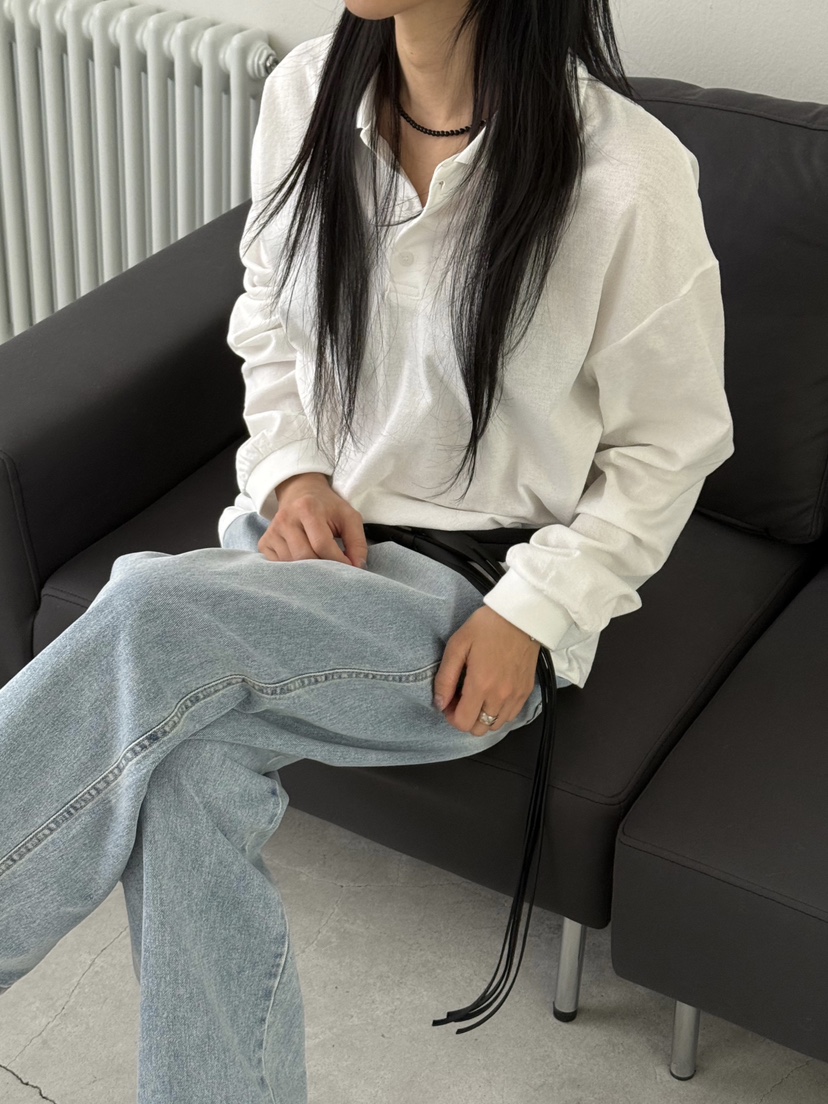 TAUPE韓國直郵實拍女士新款職業時尚人氣26春夏休閑牛仔褲TAUPE牛仔褲