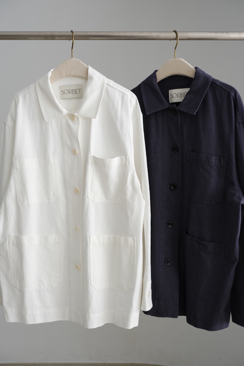 SORBET/FLAT WHITE韓國直郵實拍女士新品人氣休閑推薦夾克SORBET/FLAT WHITE夾克