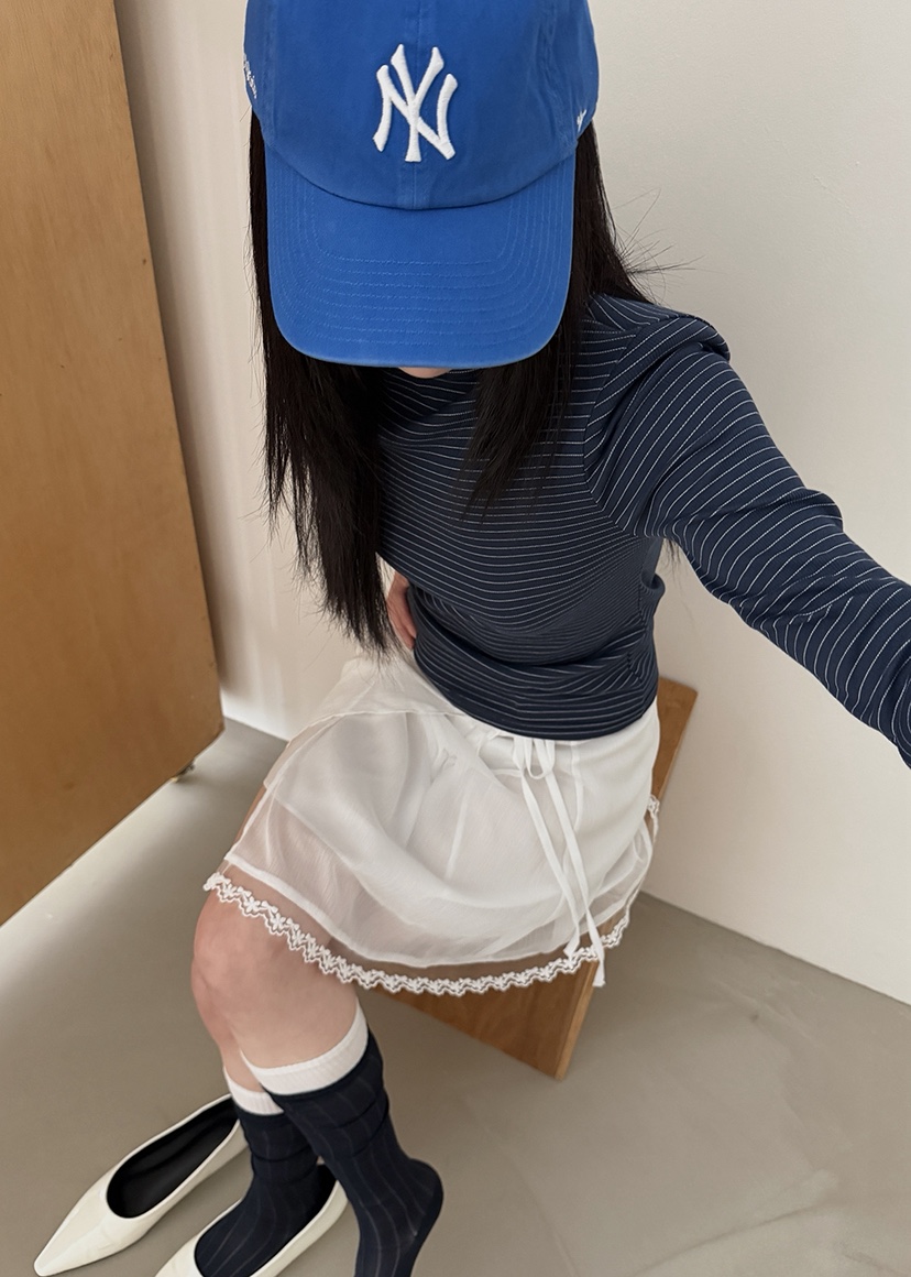 AMOOD韓國代購女士新品人氣職業26春夏推薦熱賣長袖T恤船領AMOOD長袖T恤