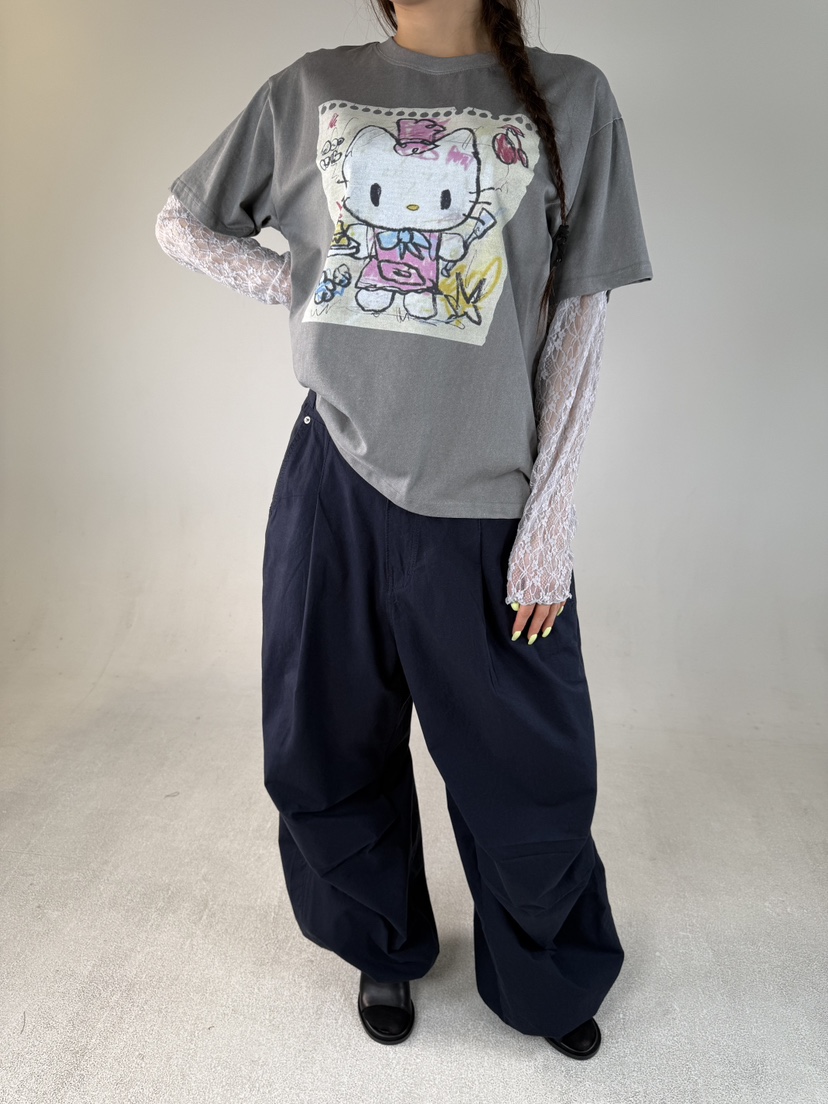 SHIRRING韓國代購女士新款熱賣休閑推薦人氣長袖T恤假兩件SHIRRING長袖T恤