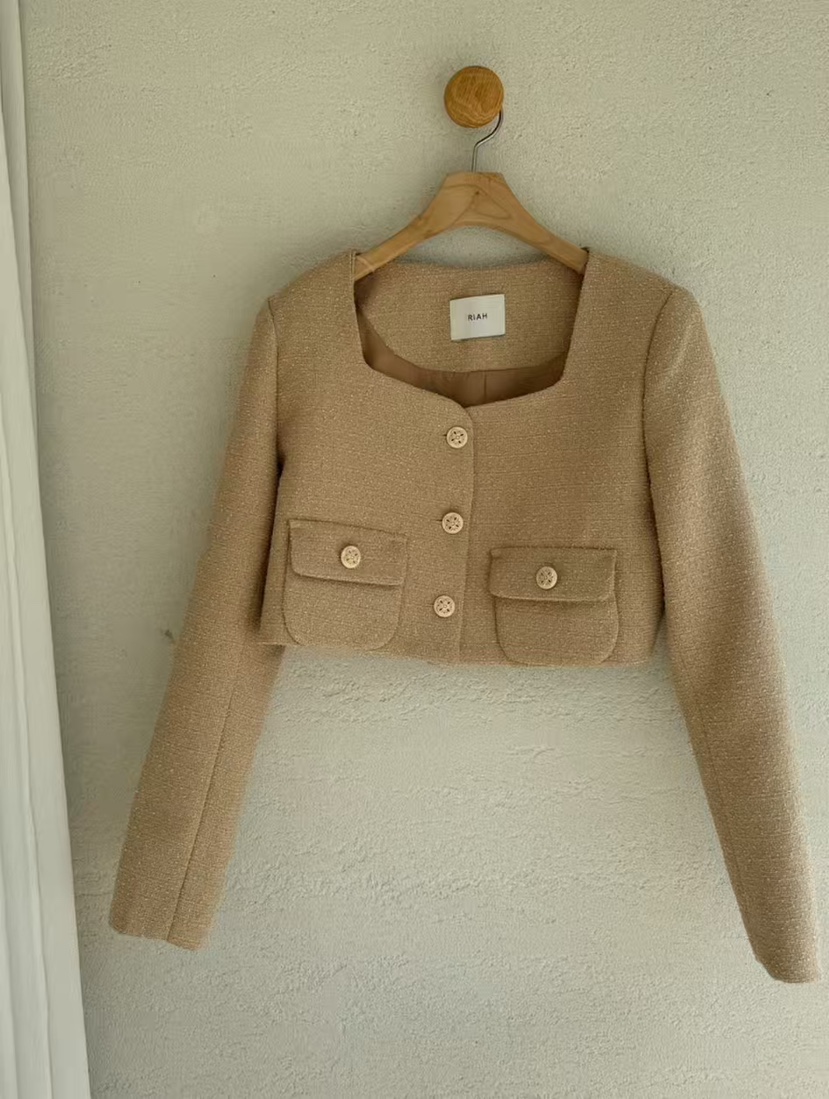 RIAH韓國東大門代購女裝新款人氣職業26春夏休閑夾克SaleRIAH夾克圖色1