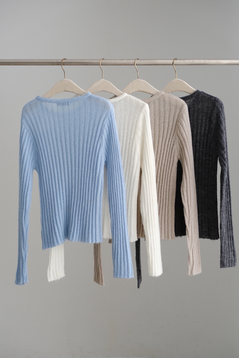 SORBET/FLAT WHITE韓國直郵實拍女裝新款時尚熱賣針織衫SORBET/FLAT WHITE針織衫