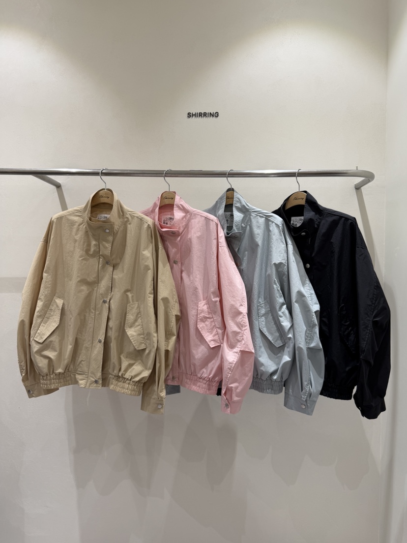 SHIRRING韓國東大門直郵女士新品休閑推薦26春夏職業夾克SHIRRING夾克