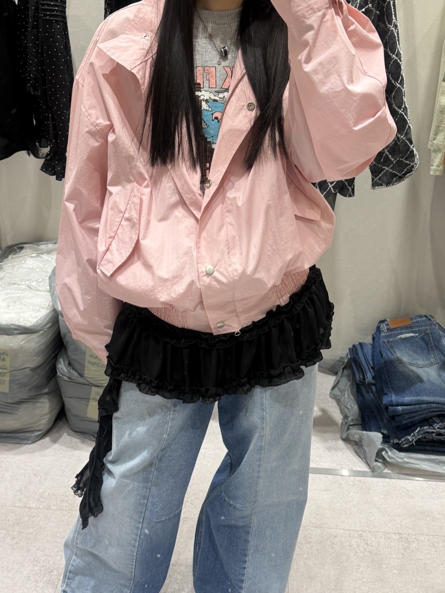 SHIRRING韓國東大門直郵女士新品休閑推薦26春夏職業夾克SHIRRING夾克