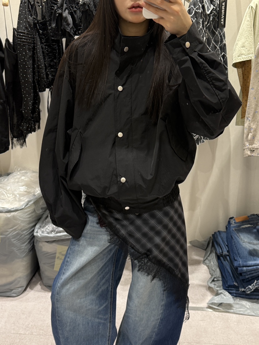 SHIRRING韓國東大門直郵女士新品休閑推薦26春夏職業夾克SHIRRING夾克