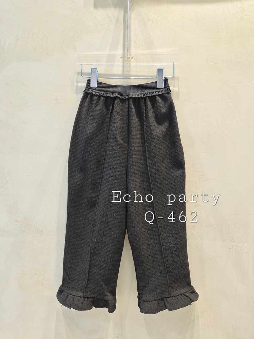 ECHOPARTY韓國代購女裝新品休閑熱賣職業人氣推薦短褲荷葉邊ECHOPARTY短褲圖色1