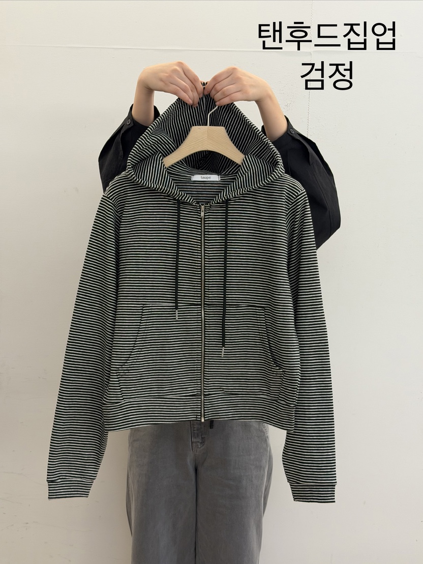 TAUPE韓國直郵實拍女裝新款休閑熱賣26春夏夾克連帽拉鏈衫TAUPE夾克圖色3