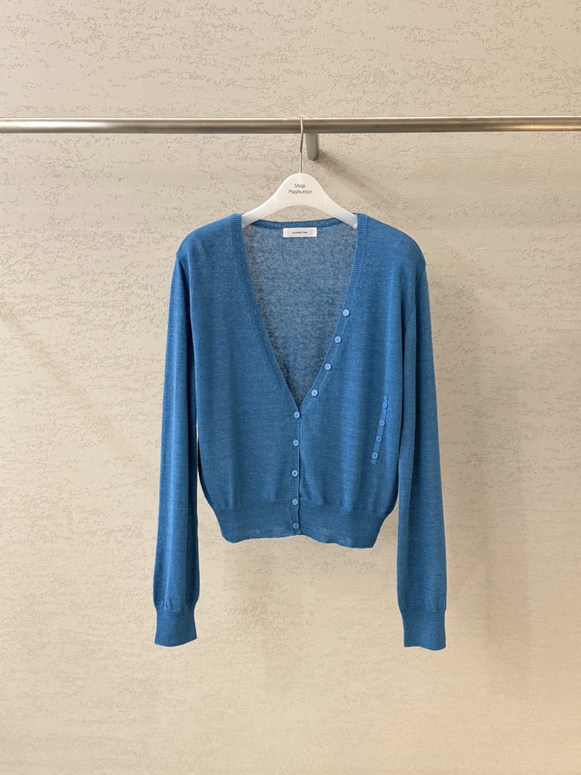 PLAYBUTTON-P韓國直郵實拍女裝新品推薦時尚針織衫羊毛衫PLAYBUTTON針織衫圖色1