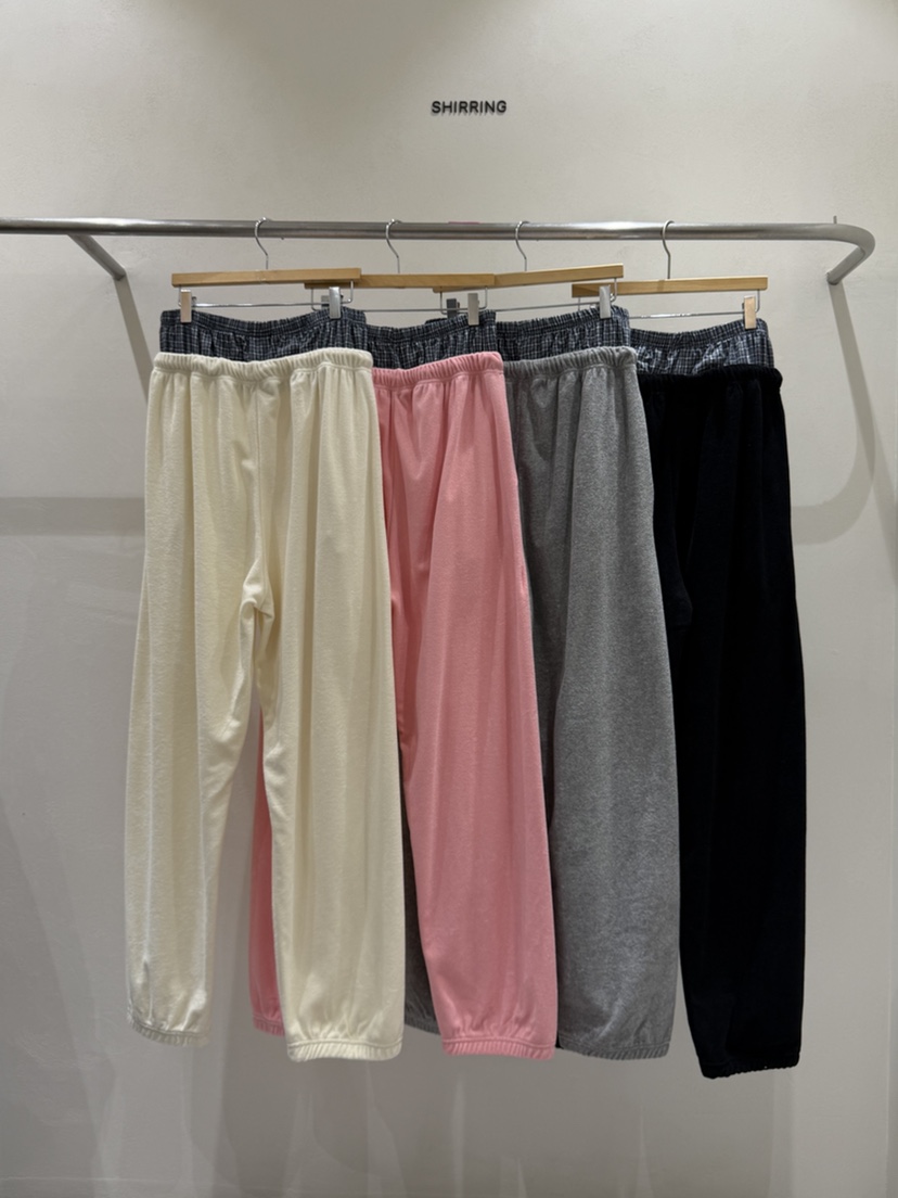 SHIRRING韓國直郵實拍女裝新款人氣職業休閑推薦時尚休閑褲SHIRRING休閑褲