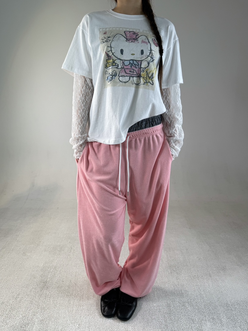 SHIRRING韓國直郵實拍女裝新款人氣職業休閑推薦時尚休閑褲SHIRRING休閑褲