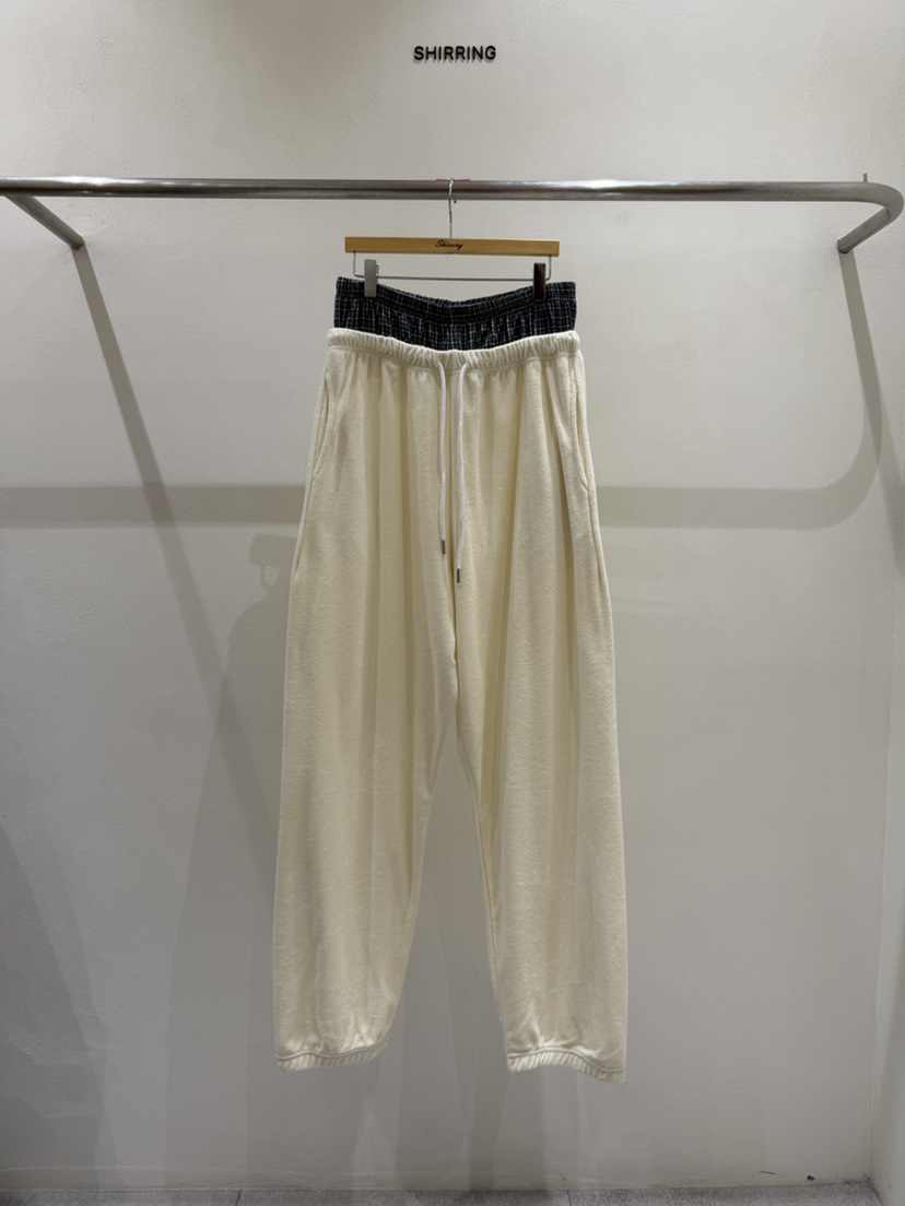 SHIRRING韓國直郵實拍女裝新款人氣職業休閑推薦時尚休閑褲SHIRRING休閑褲圖色2