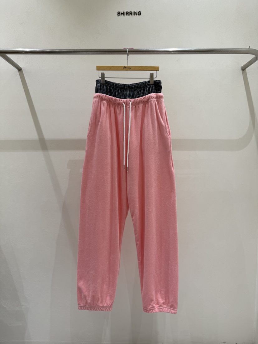 SHIRRING韓國直郵實拍女裝新款人氣職業休閑推薦時尚休閑褲SHIRRING休閑褲圖色3