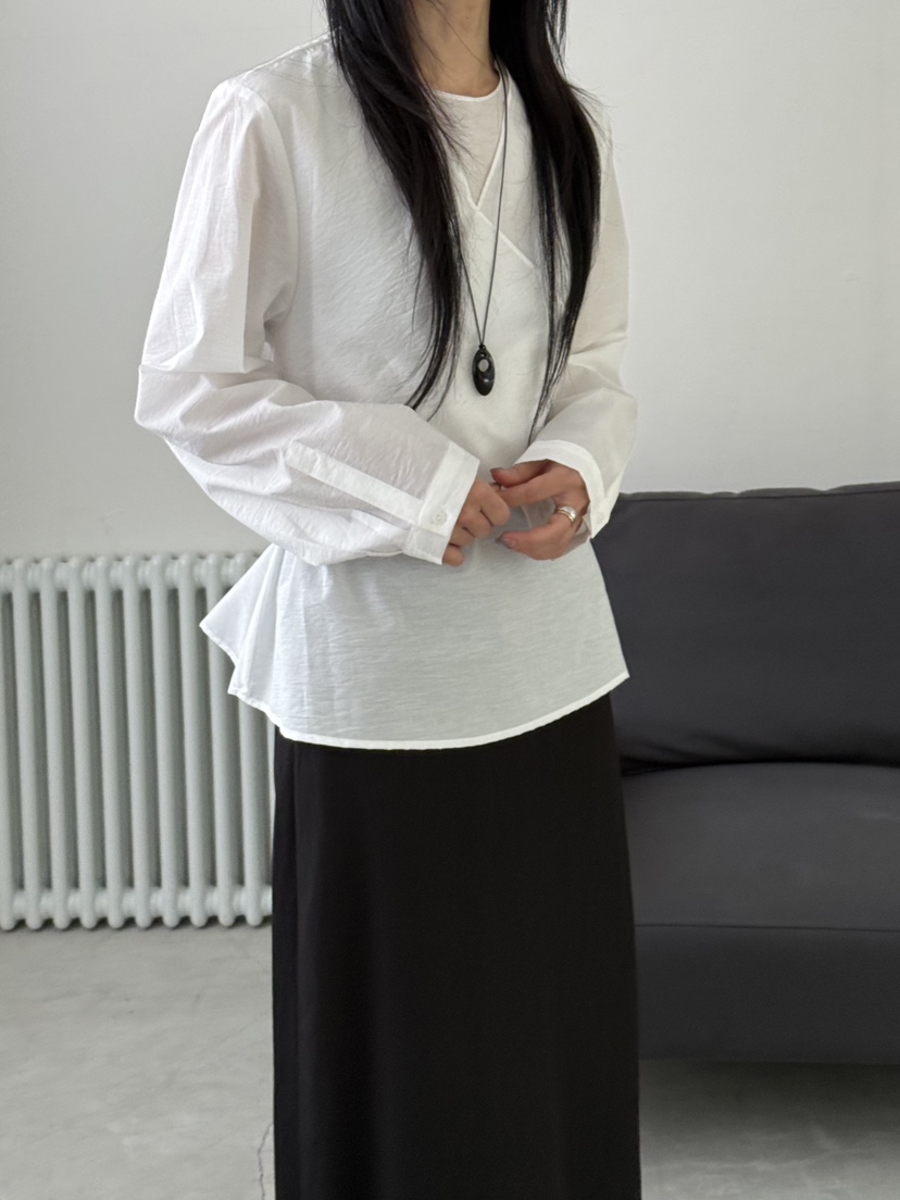 TAUPE韓國直郵女裝新品推薦26春夏休閑時尚熱賣襯衫蕾絲衫TAUPE襯衫/蕾絲衫