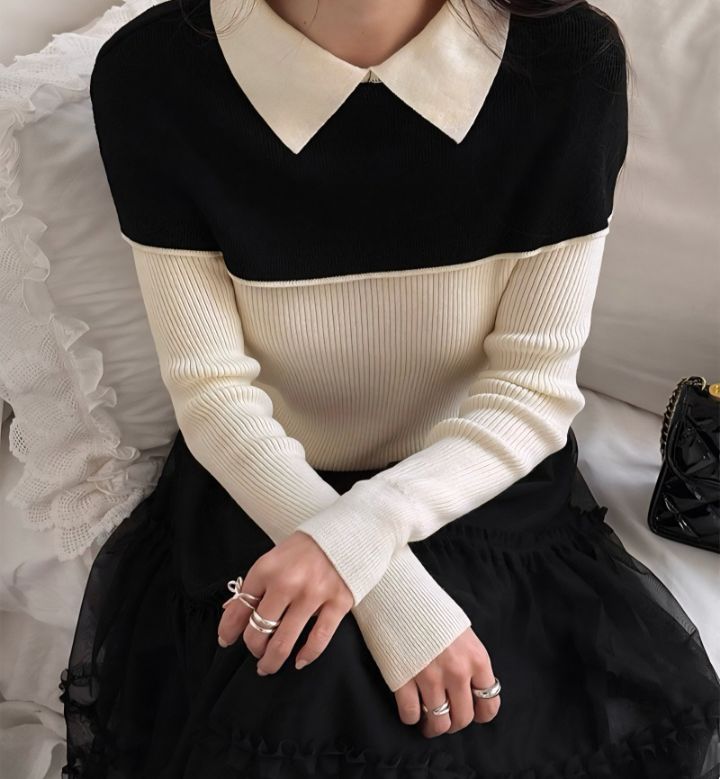 FEMME韓國代購女士新款熱賣職業休閑人氣推薦26春夏針織衫斗篷FEMME針織衫