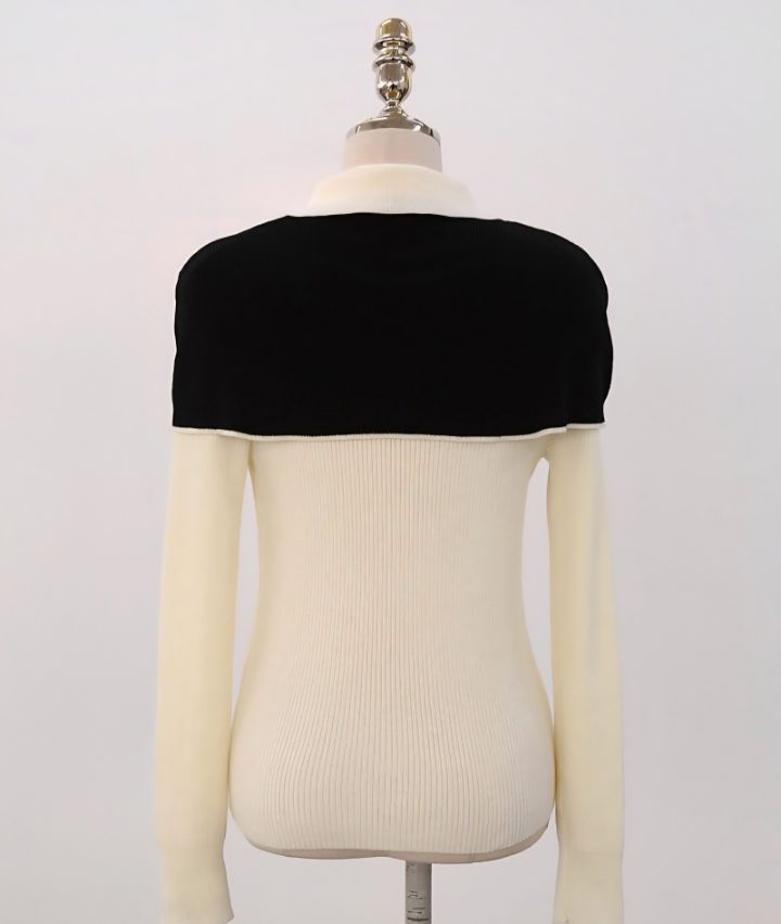 FEMME韓國代購女士新款熱賣職業休閑人氣推薦26春夏針織衫斗篷FEMME針織衫