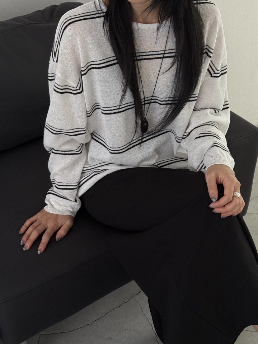 TAUPE韓國代購女士新款推薦26春夏熱賣職業人氣針織衫亞麻TAUPE針織衫