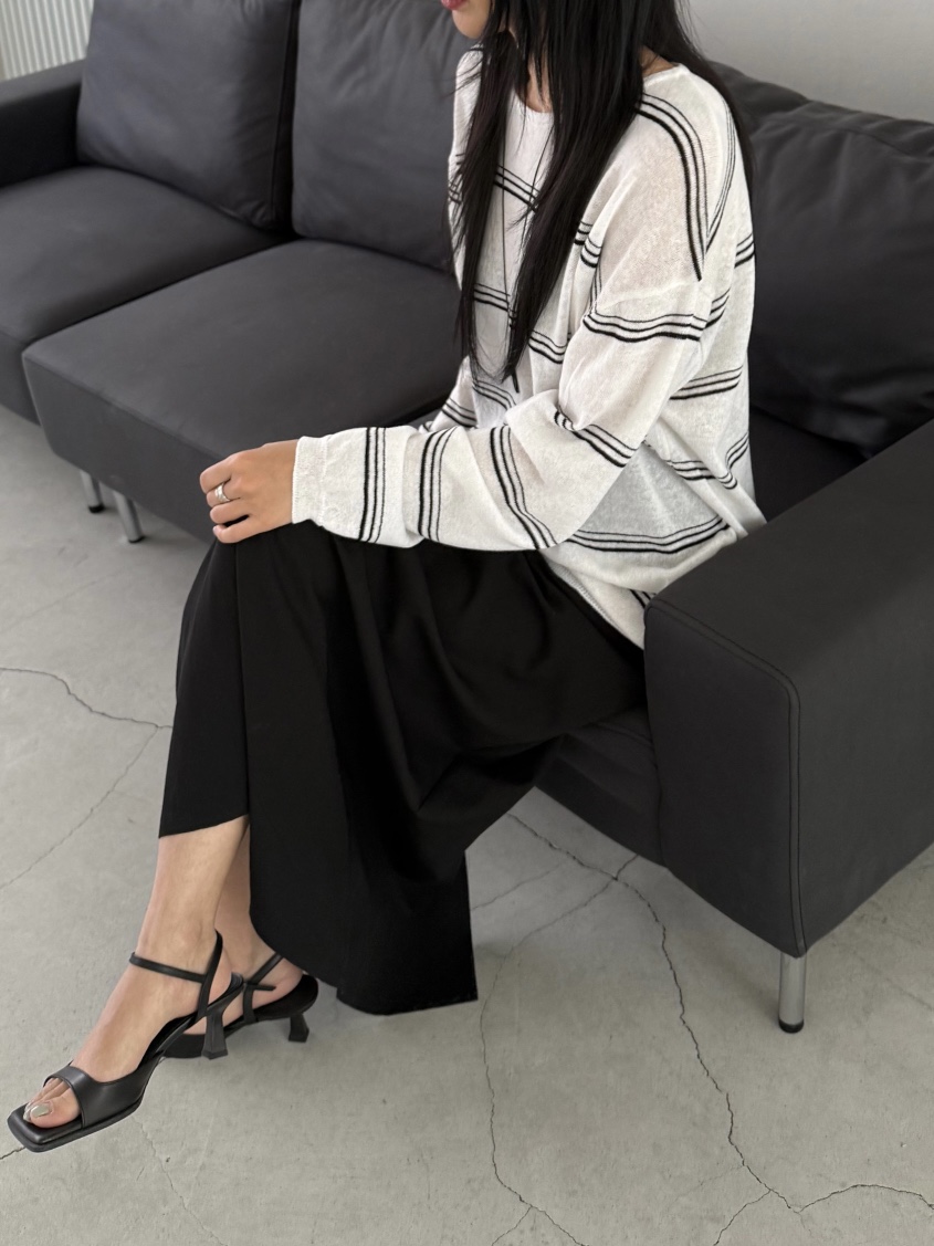 TAUPE韓國代購女士新款推薦26春夏熱賣職業人氣針織衫亞麻TAUPE針織衫