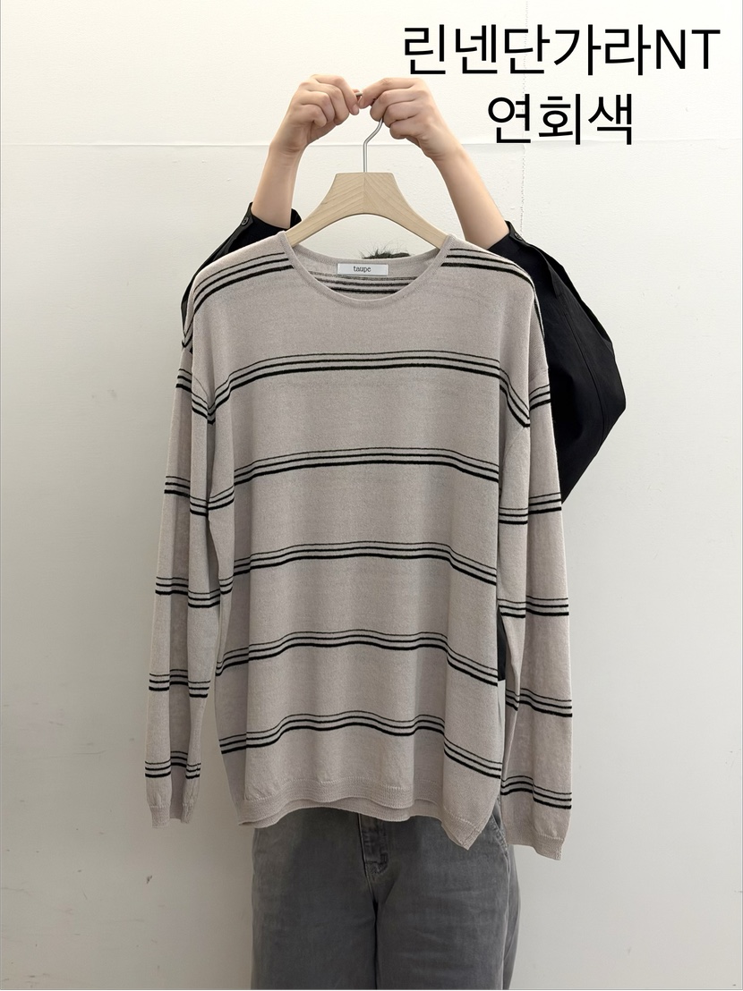 TAUPE韓國代購女士新款推薦26春夏熱賣職業人氣針織衫亞麻TAUPE針織衫圖色3