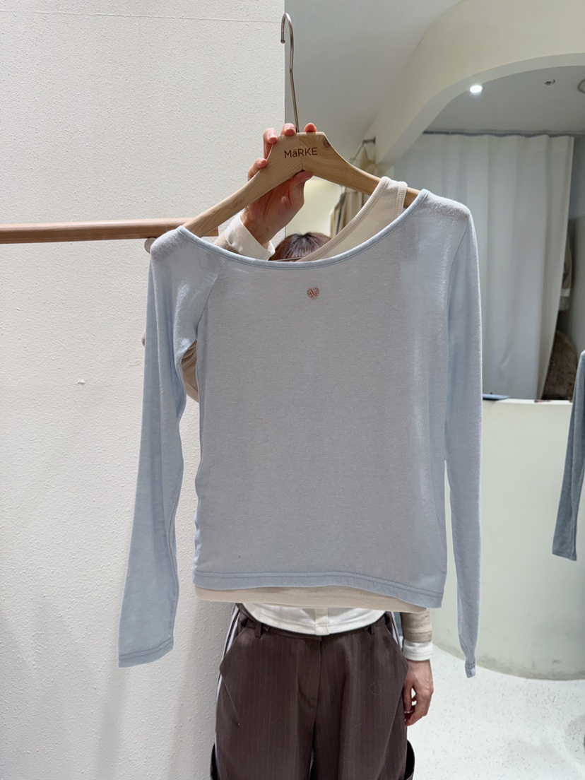 MARKE-P韓國直郵實拍女士新品26春夏人氣職業推薦套裝雙層MARKE-P套裝圖色1