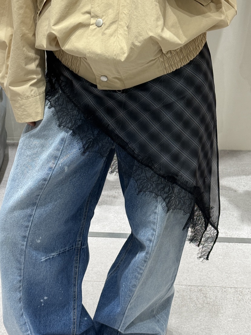 SHIRRING韓國東大門直郵女士新品休閑時尚熱賣推薦牛仔褲SHIRRING牛仔褲