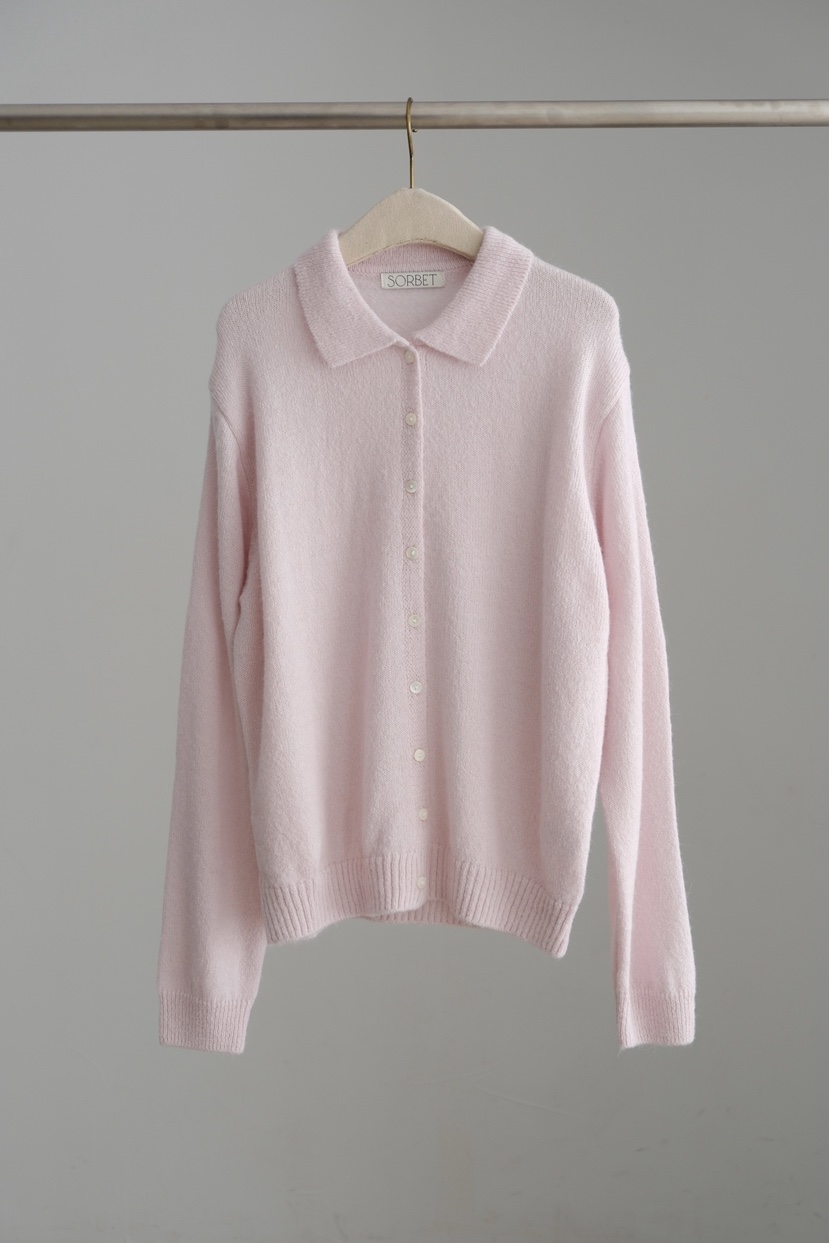 SORBET/FLAT WHITE韓國代購女裝新款人氣推薦針織衫開衫SORBET/FLAT WHITE針織衫圖色1