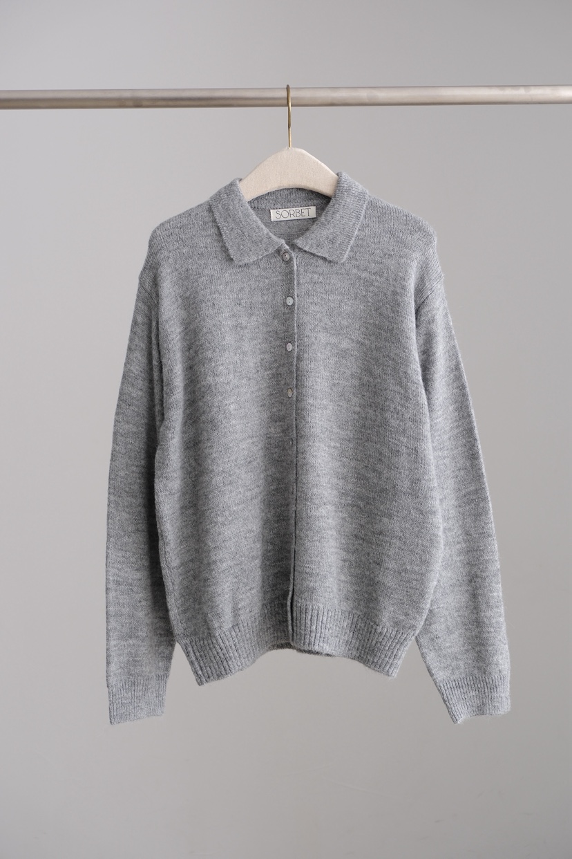 SORBET/FLAT WHITE韓國代購女裝新款人氣推薦針織衫開衫SORBET/FLAT WHITE針織衫圖色3