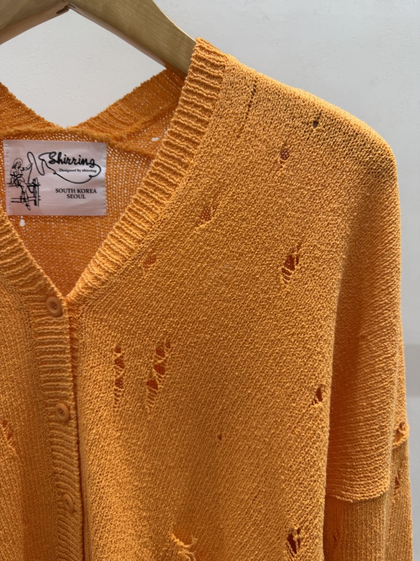 SHIRRING韓國直郵女士新品職業推薦人氣熱賣休閑26春夏針織衫SHIRRING針織衫