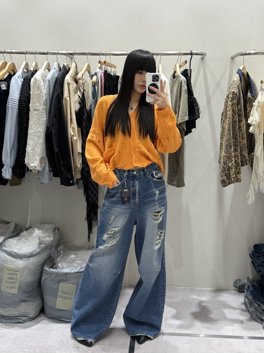 SHIRRING韓國直郵女士新品職業推薦人氣熱賣休閑26春夏針織衫SHIRRING針織衫