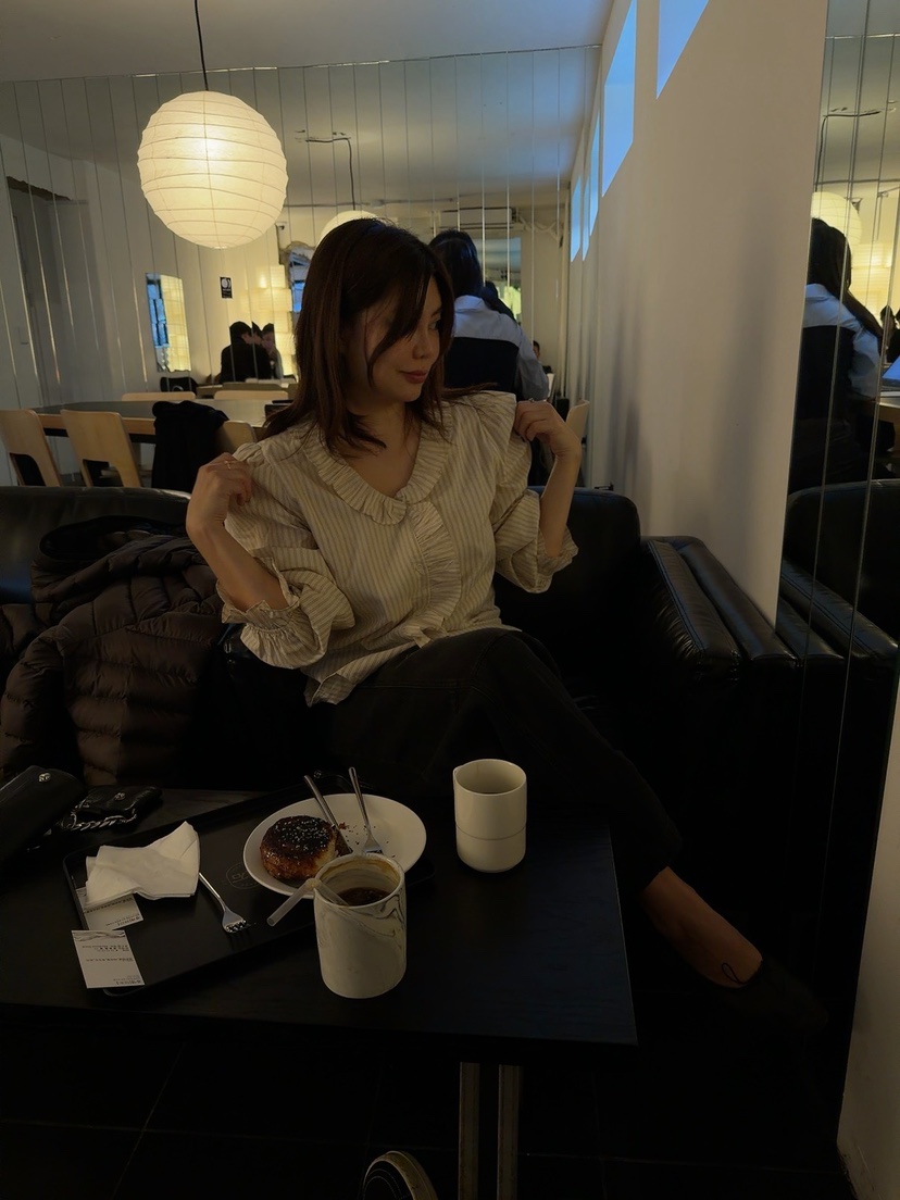 DE VENTI韓國東大門直郵女裝新品職業推薦休閑襯衫蕾絲衫DE VENTI襯衫/蕾絲衫