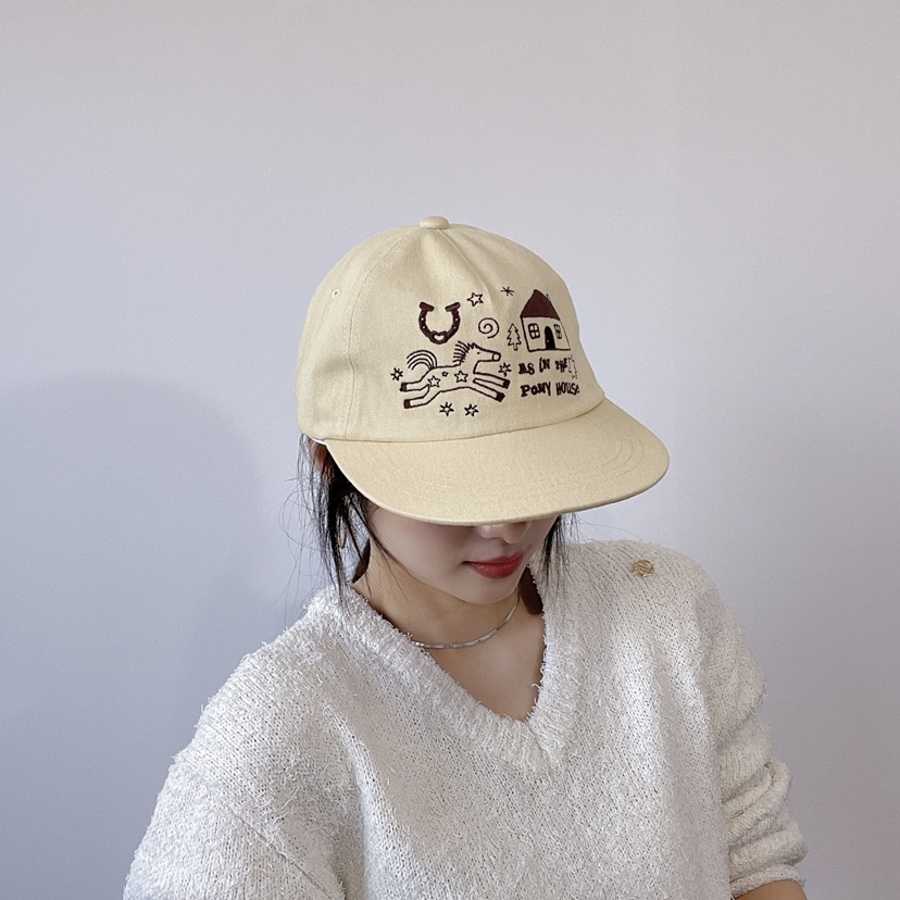 LOVELY HAT韓國東大門代購女裝新款26春夏休閑人氣時尚帽子LOVELY HAT帽子