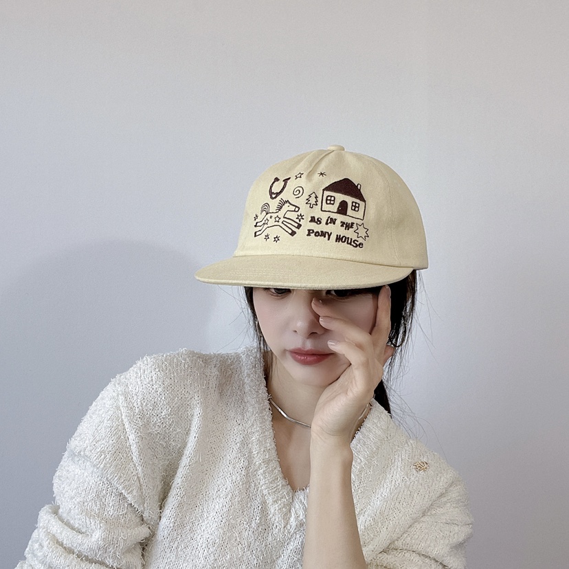 LOVELY HAT韓國東大門代購女裝新款26春夏休閑人氣時尚帽子LOVELY HAT帽子