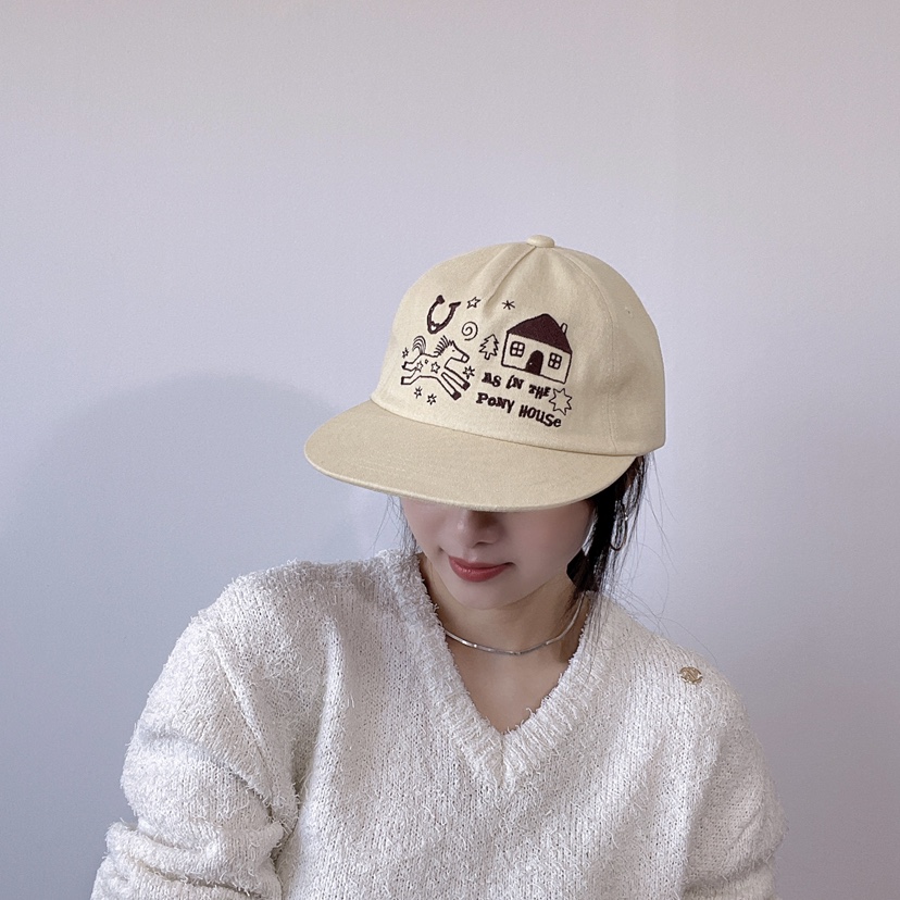 LOVELY HAT韓國東大門代購女裝新款26春夏休閑人氣時尚帽子LOVELY HAT帽子圖色1