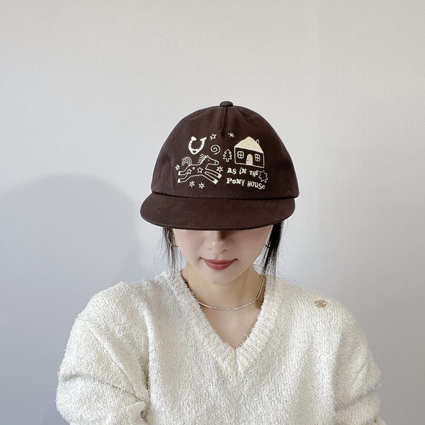 LOVELY HAT韓國東大門代購女裝新款26春夏休閑人氣時尚帽子LOVELY HAT帽子圖色2