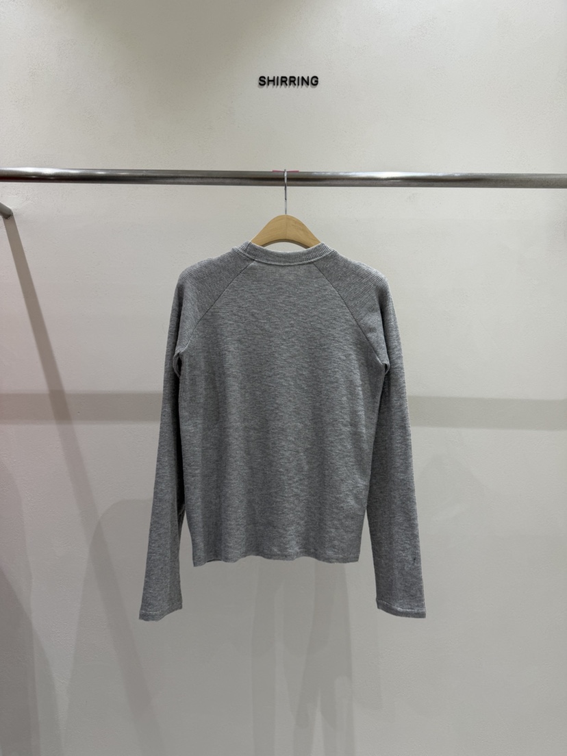 SHIRRING韓國直郵實拍女士新品推薦人氣休閑職業時尚長袖T恤SHIRRING長袖T恤