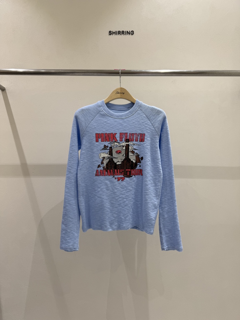 SHIRRING韓國直郵實拍女士新品推薦人氣休閑職業時尚長袖T恤SHIRRING長袖T恤圖色5