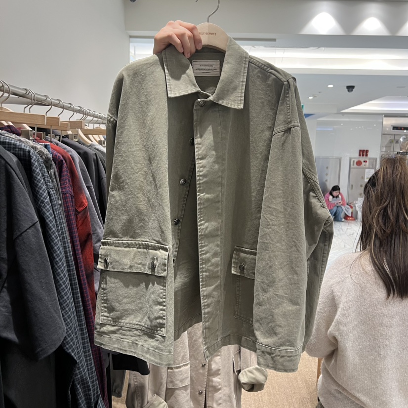 SELF SERVICE韓國代購女裝新款人氣休閑熱賣時尚26春夏夾克SELF SERVICE夾克圖色1
