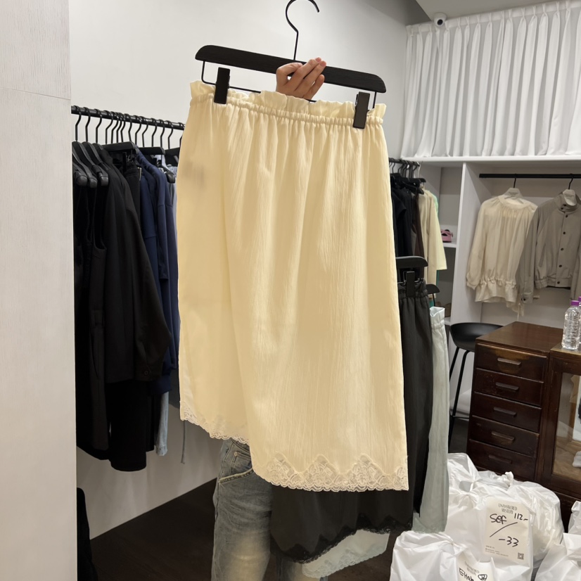 UNANSWERED-MYSTERY/FIFO韓國直郵實拍女士新款休閑半身裙中短裙UNANSWERED-MYSTERY/FIFO半身裙/中短裙