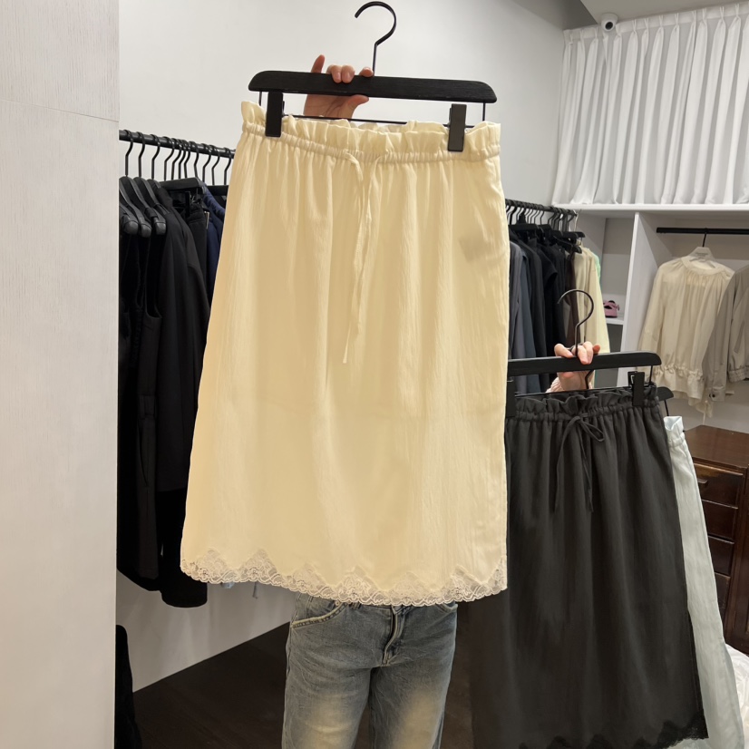 UNANSWERED-MYSTERY/FIFO韓國直郵實拍女士新款休閑半身裙中短裙UNANSWERED-MYSTERY/FIFO半身裙/中短裙圖色2