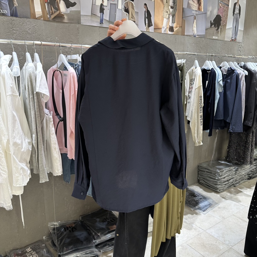 MIXXIN韓國東大門直郵女裝新款時尚熱賣襯衫蕾絲衫假兩件MIXXIN襯衫/蕾絲衫