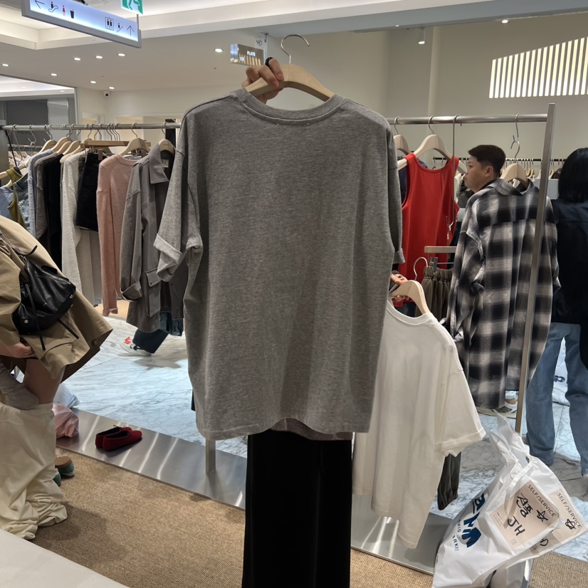 SELF SERVICE韓國直郵女裝新品時尚26春夏職業推薦人氣T恤SELF SERVICET恤
