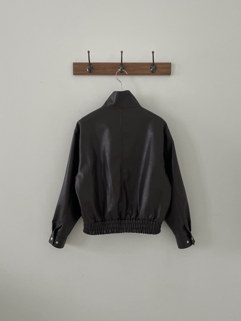 3 ANOTHER韓國代購女士新品休閑時尚人氣推薦夾克皮革鏤空3 ANOTHER夾克