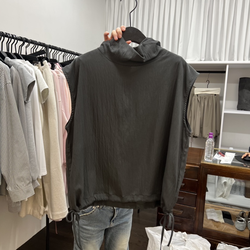 UNANSWERED-MYSTERY/FIFO韓國直郵實拍女裝新款26春夏吊帶背心UNANSWERED-MYSTERY/FIFO吊帶/背心圖色2