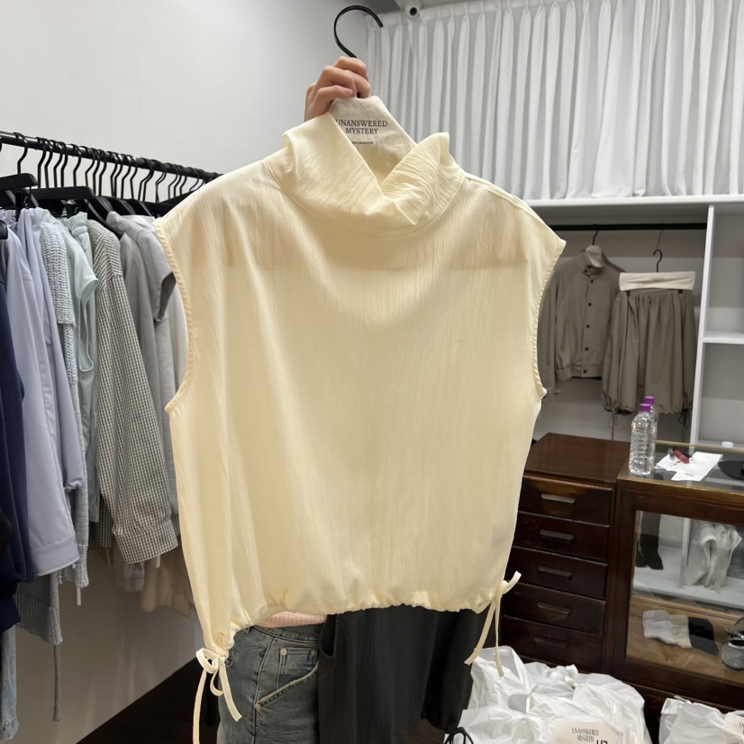 UNANSWERED-MYSTERY/FIFO韓國直郵實拍女裝新款26春夏吊帶背心UNANSWERED-MYSTERY/FIFO吊帶/背心圖色3