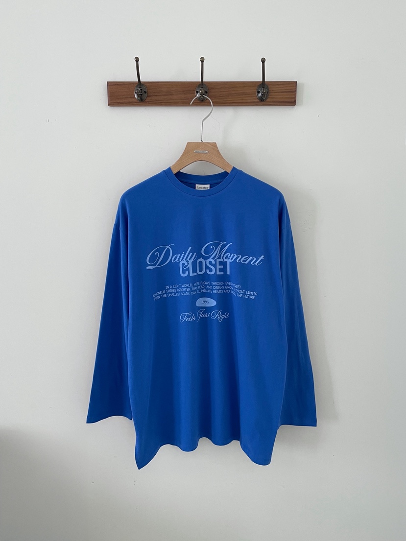 3 ANOTHER韓國東大門直郵女裝新款休閑推薦人氣26春夏長袖T恤3 ANOTHER長袖T恤圖色2