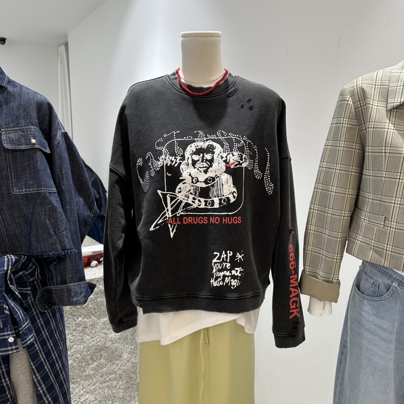 NEROLI 36韓國直郵女士新品職業人氣26春夏推薦衛衣復古NEROLI 36衛衣