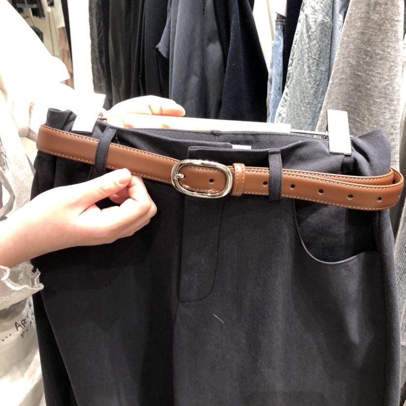 SSEMIENNE韓國東大門直郵女裝新款職業26春夏熱賣休閑腰帶SSENIQUE腰帶圖色1